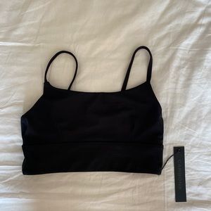 Carbon36 NWT black sports bra